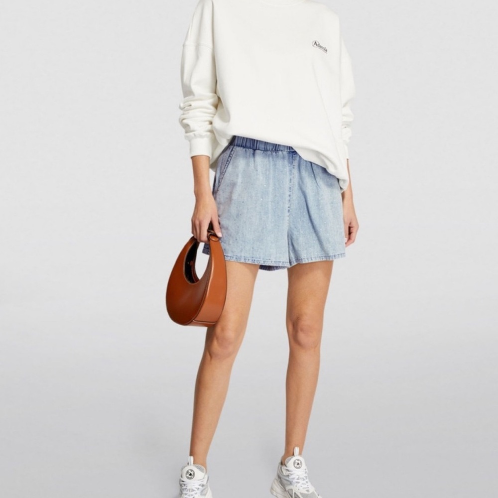 Good American Embellished Weekend Denim Short